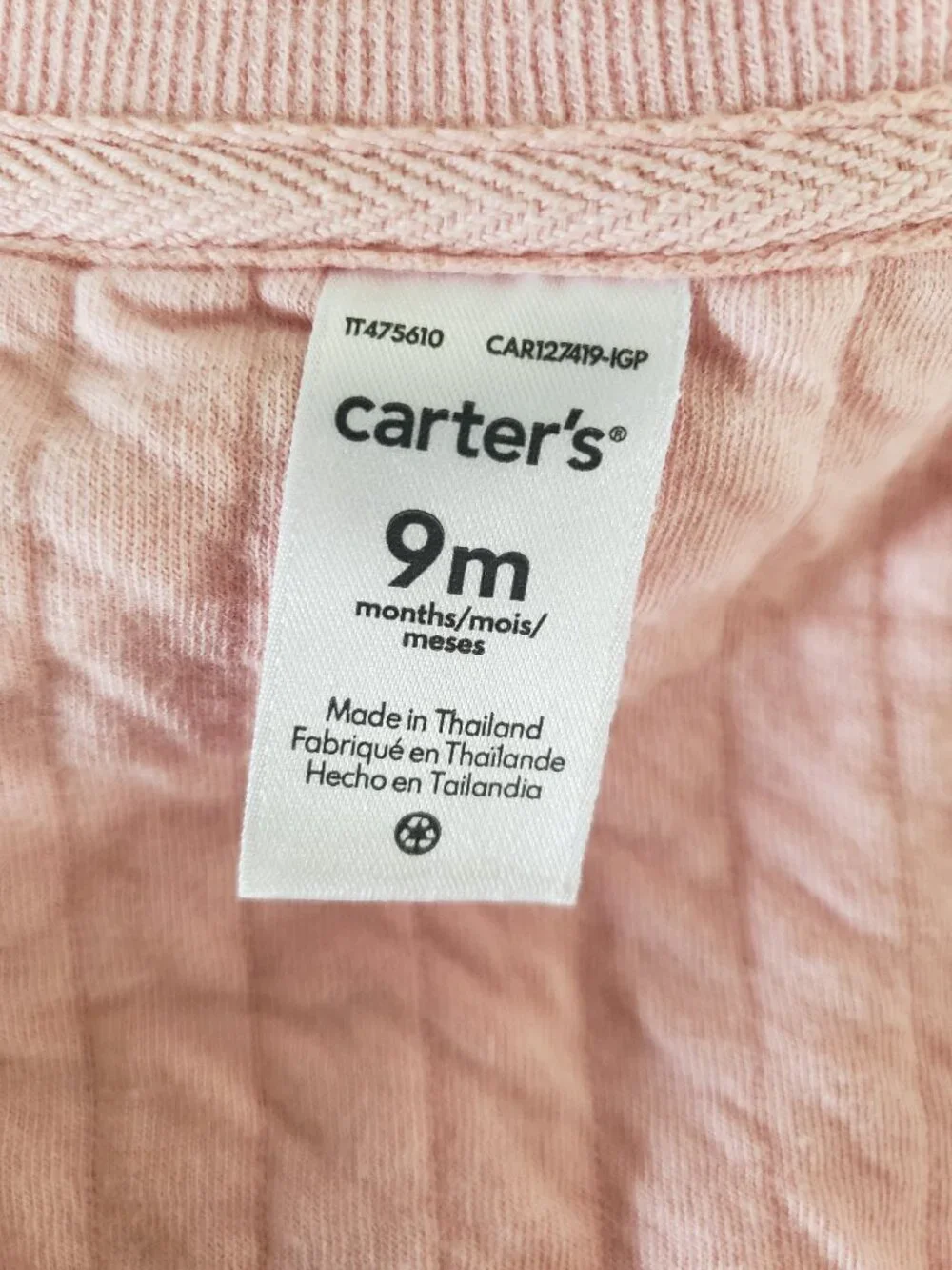 Carter's Baby Girl Vest Size 9M